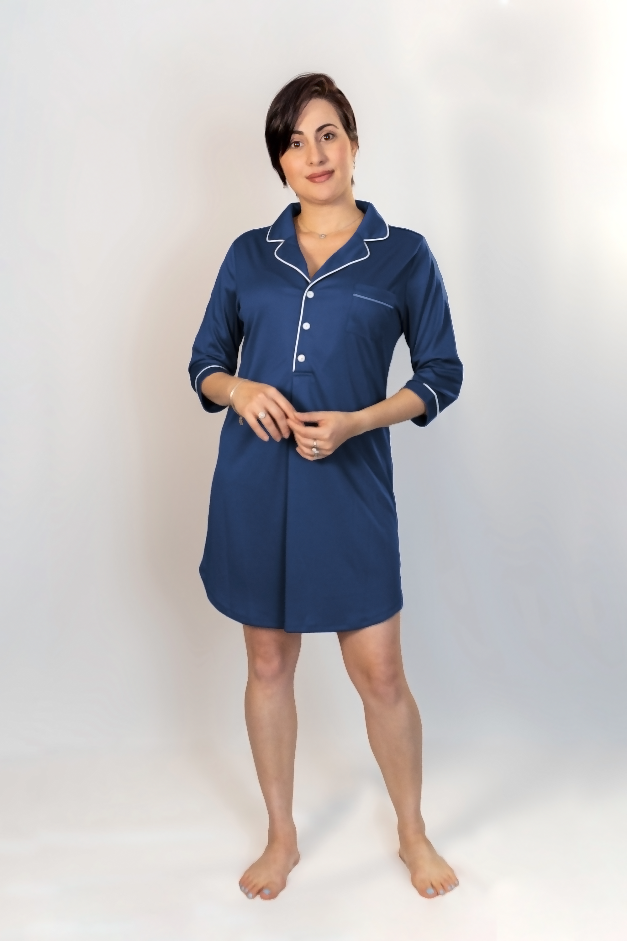 レディース パジャマワンピース