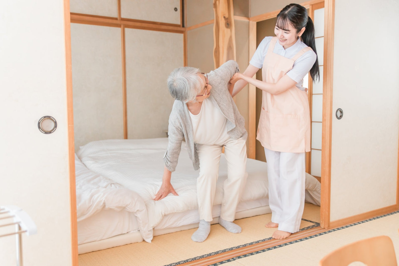 転倒防止とバランス改善