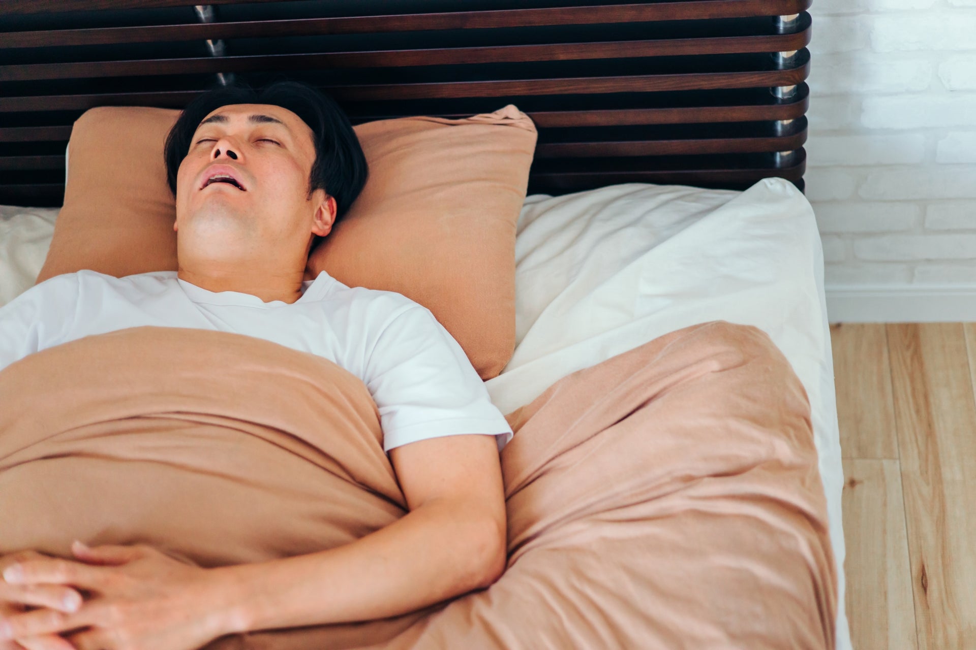 睡眠中の呼吸パターン